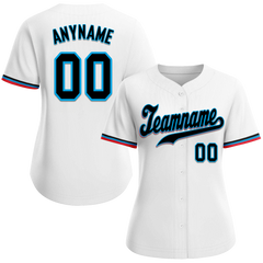 Custom White Classic Style Black Personalized Authentic Baseball Jersey BSBJ01-bd0face