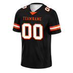 Custom Black Classic Style Personalized Authentic Football Jersey FBJ02-bd0a70c0