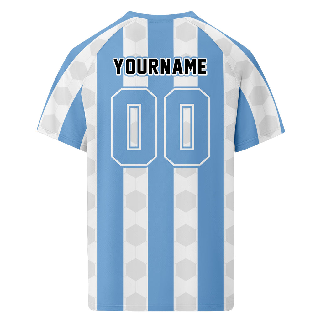 Custom Argentina 2026 World Cup Football Shirt Customized Soccer Jersey for Fans Add Your Name & Number FZ190-F027084-2