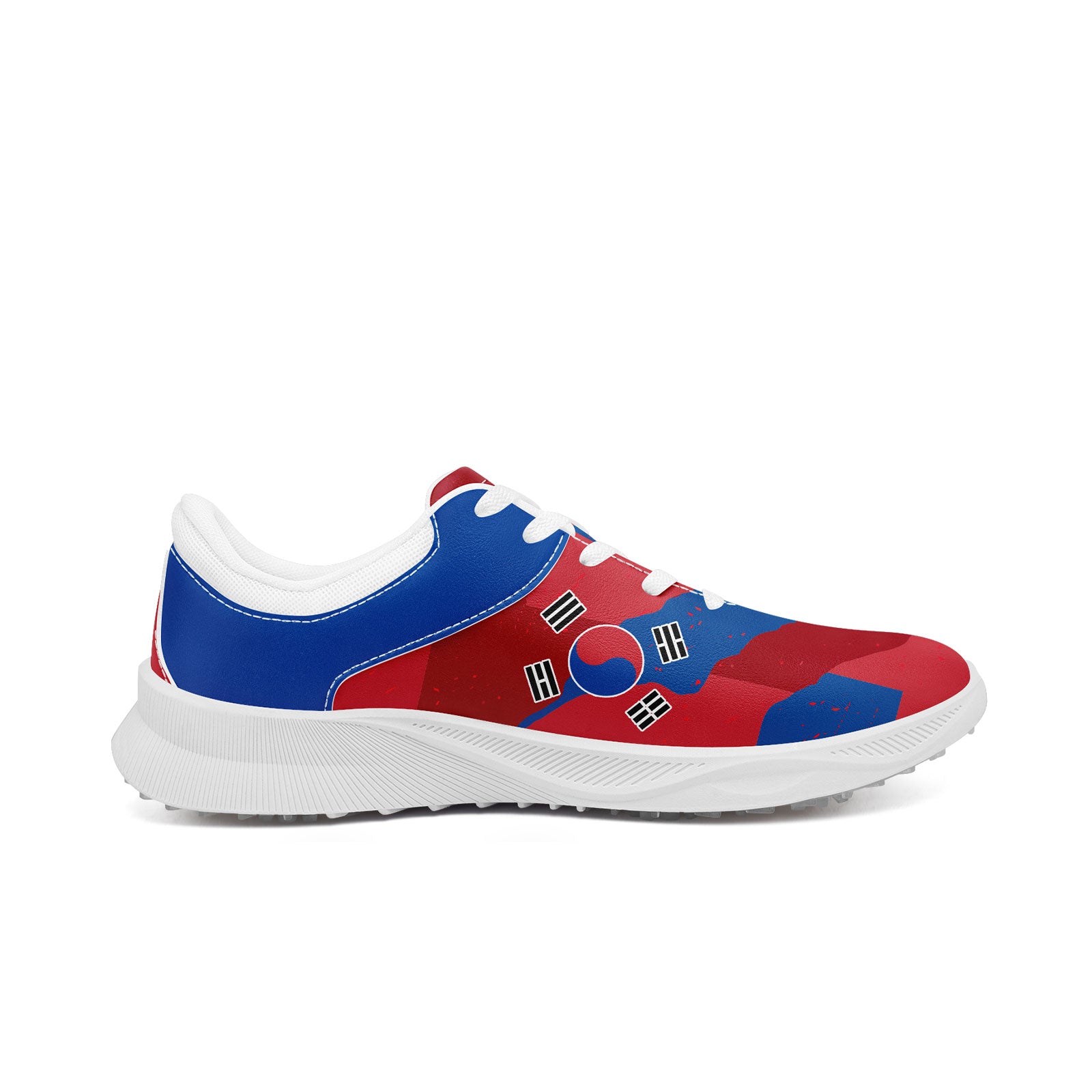 Custom South Korea 2026 World Cup Sneakers DIY Country Flag Running Shoes Lightweight Sport Shoes Gift for Football Fans Personalized Team Name and Logo FN062-F009110-5