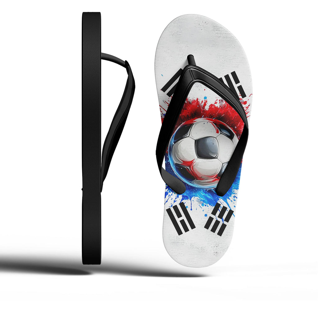 Custom South Korea 2026 World Cup Sneakers DIY Country Flag Running Shoes Lightweight Sport Shoes Gift for Football Fans Personalized Team Name and Logo FN058-F009109-5