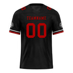 Custom Black Red Arizona Football Jersey and Firesoul Sports Shoes Combo Offer Personalized Combo ZH-D020273-1