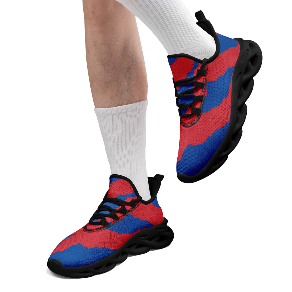 Custom South Korea 2026 World Cup Sneakers DIY Country Flag Running Shoes Lightweight Sport Shoes Gift for Football Fans Personalized Team Name and Logo FN003-F009130-1