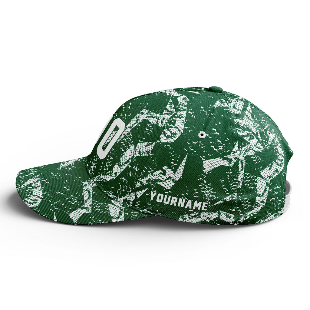 Personalized 2026 Saudi Arabia Soccer Fan Hat - Add Your Name & Design Custom 2026 Football Tournament Hat YW061-F027100-10