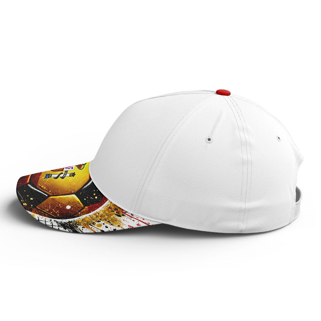 Personalized 2026 Spain Soccer Fan Hat - Add Your Name & Design Custom 2026 Football Tournament Hat YW061-F025073-4
