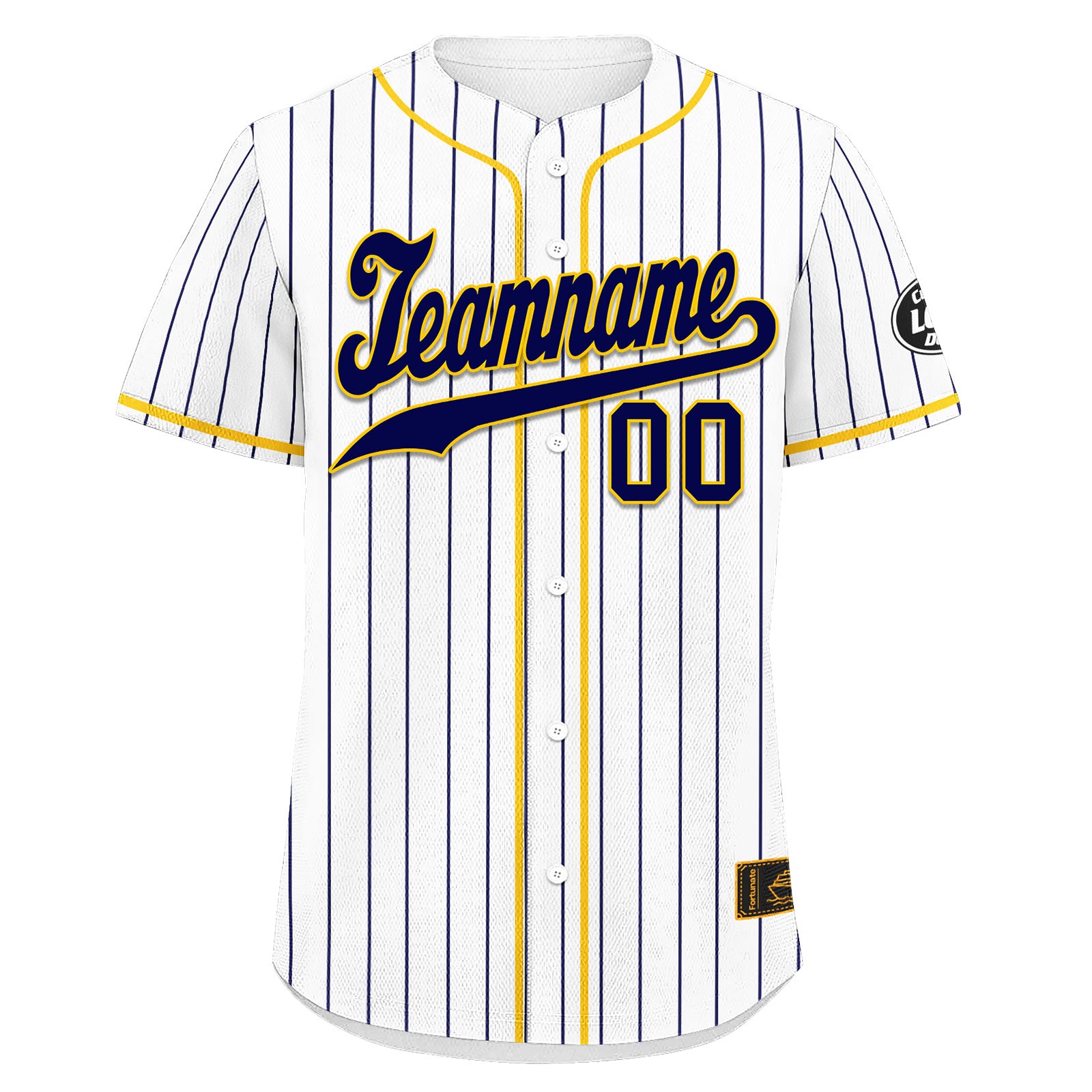 Custom Stripe Fashion Personalized Authentic Baseball Jersey BSBJ01-E025078-13