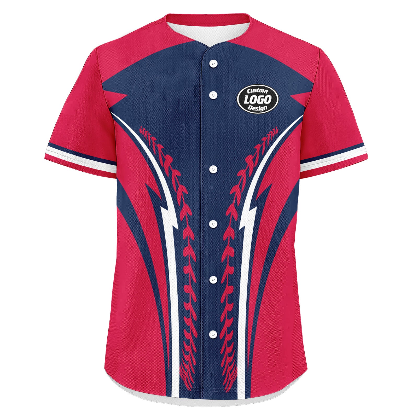 Custom Personalized Authentic Baseball Jersey BSBJ01-E023019-3