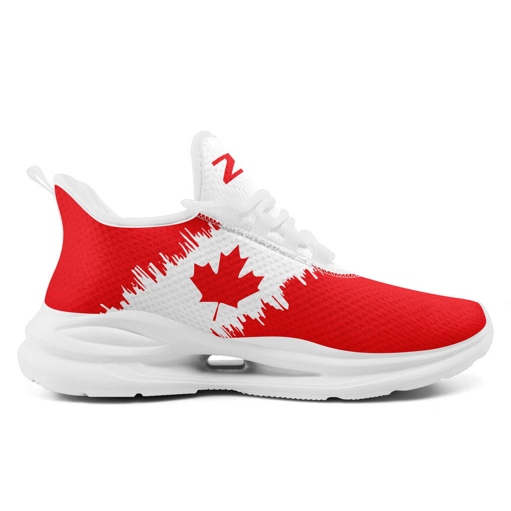 Custom 2026 World Cup Canada Sneakers DIY Country Flag Running Shoes Lightweight Sport Shoes Gift for Football Fans Personalized Team Name and Logo FN079-F023063-1