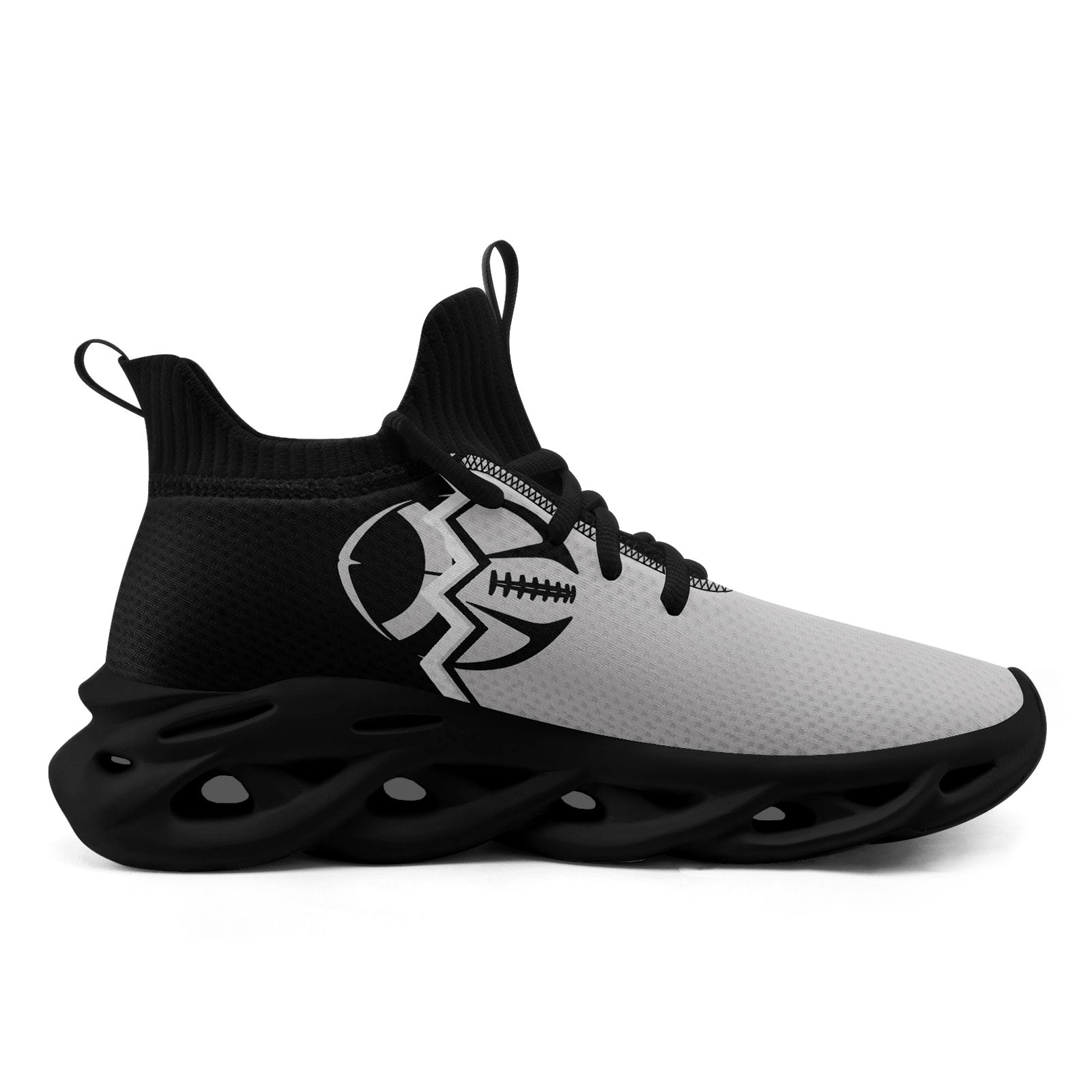 Custom Grey Black Las Vegas Maxsoul Shoes Personalized Sneaker FN030A-D028017-26