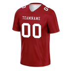 Custom Red Classic Style Personalized Authentic Football Jersey FBJ02-bd0a700a