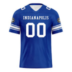 Custom Royal Indianapolis Personalized Authentic Football Jersey FBJ02-D020256-26
