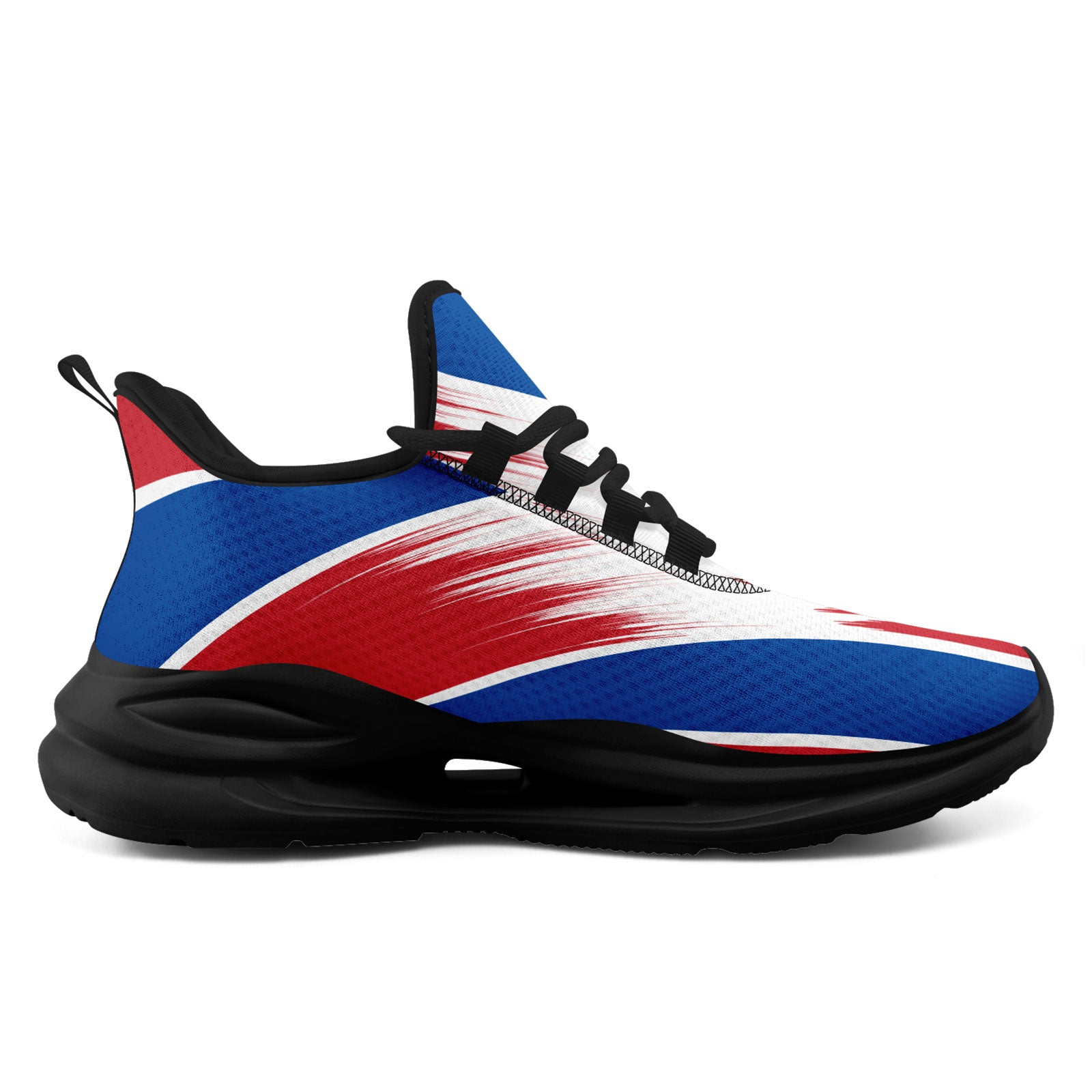 Custom South Korea 2026 World Cup Sneakers DIY Country Flag Running Shoes Lightweight Sport Shoes Gift for Football Fans Personalized Team Name and Logo FN079-F009131-5