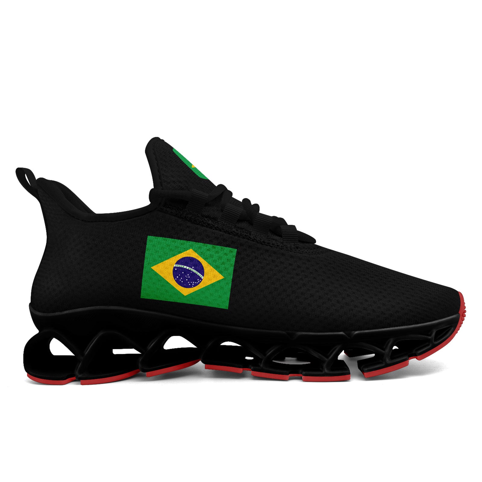 Custom 2026 World Cup Brazil Sneakers DIY Country Flag Running Shoes Lightweight Sport Shoes Gift for Football Fans Personalized Team Name and Logo FN003XD-F027047-3