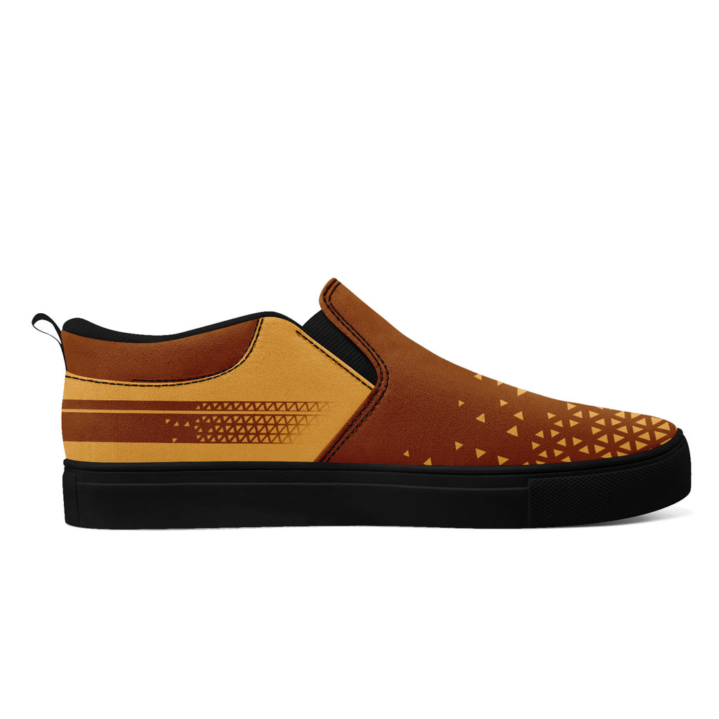 Custom Canvas Sneakers Personalized Slip On Shoes FN071-E023042-2