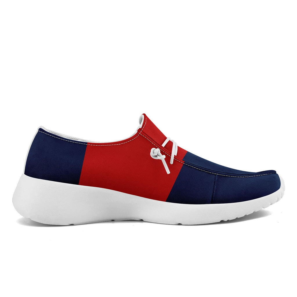 Custom New England Blue Red Shoes Personalized Sneaker FN018-D020278-26 Custom Online