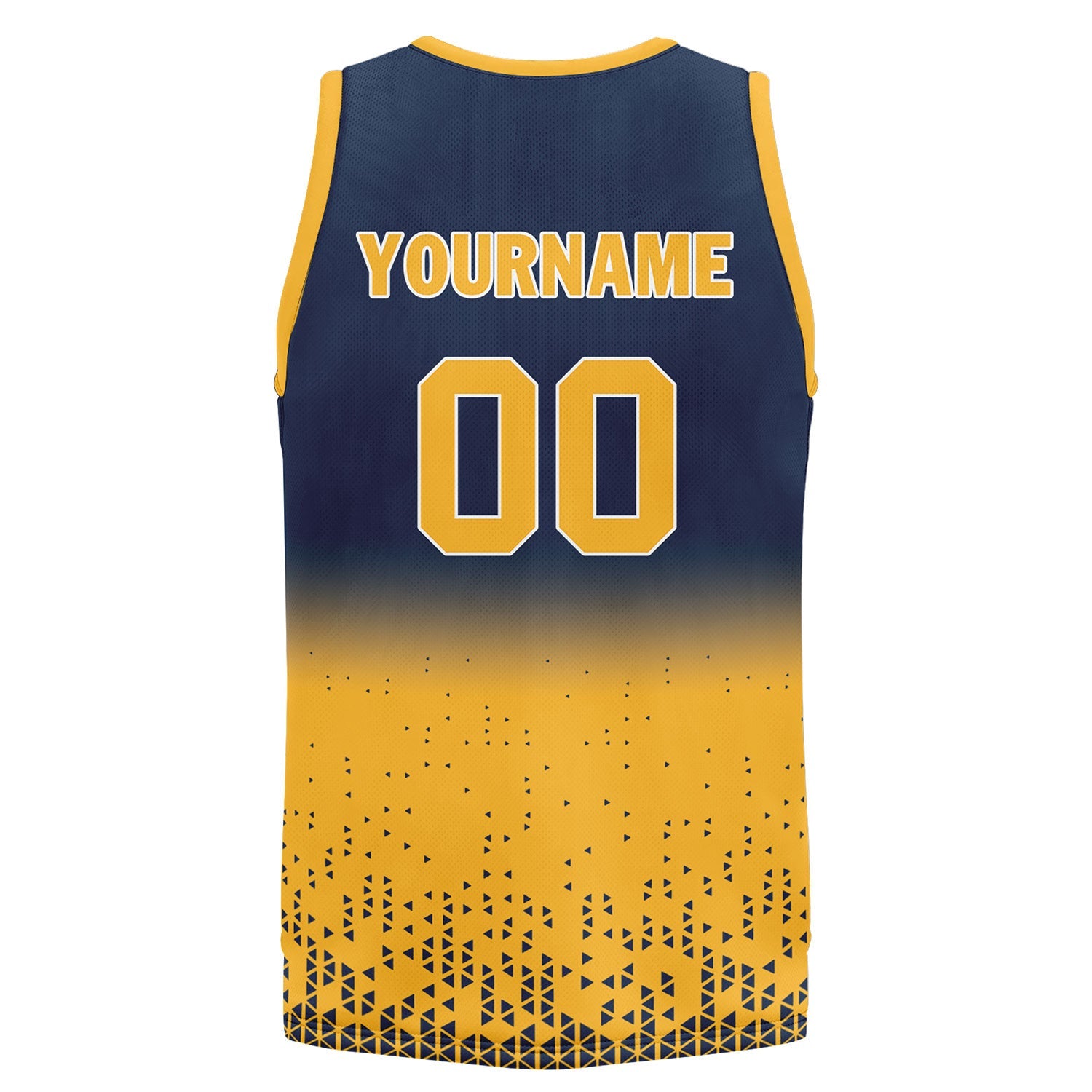 Custom Blue Yellow Fade Fashion Sports Uniform Basketball Jersey BBJ01-D020102-6