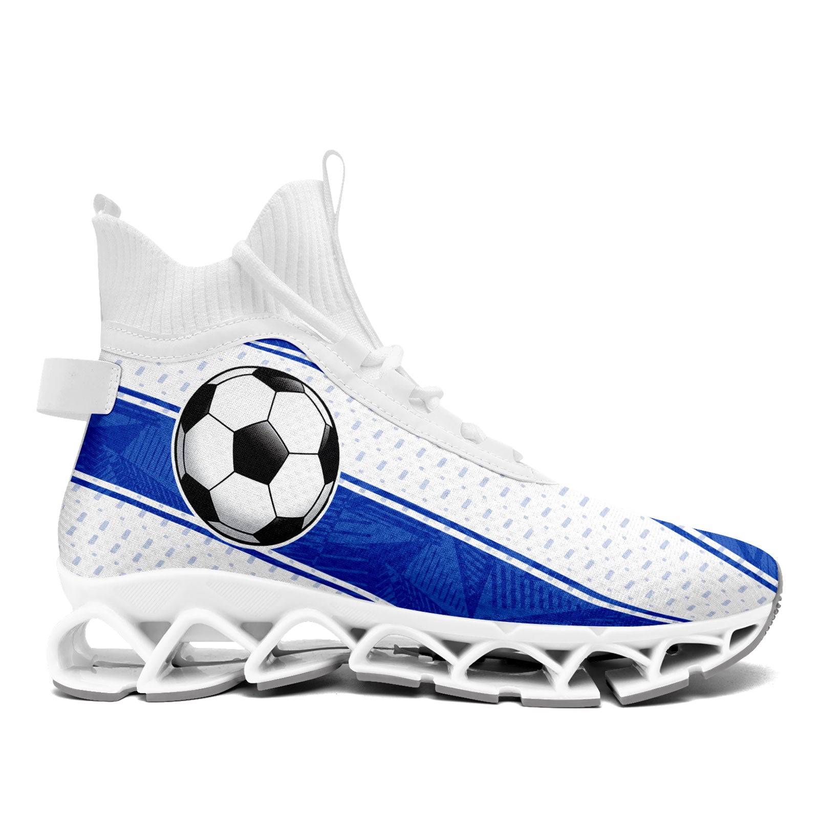 Custom Uruguay 2026 World Cup Sneakers DIY Country Flag Running Shoes Lightweight Sport Shoes Gift for Football Fans Personalized Team Name and Logo FN029XD-F009111-3