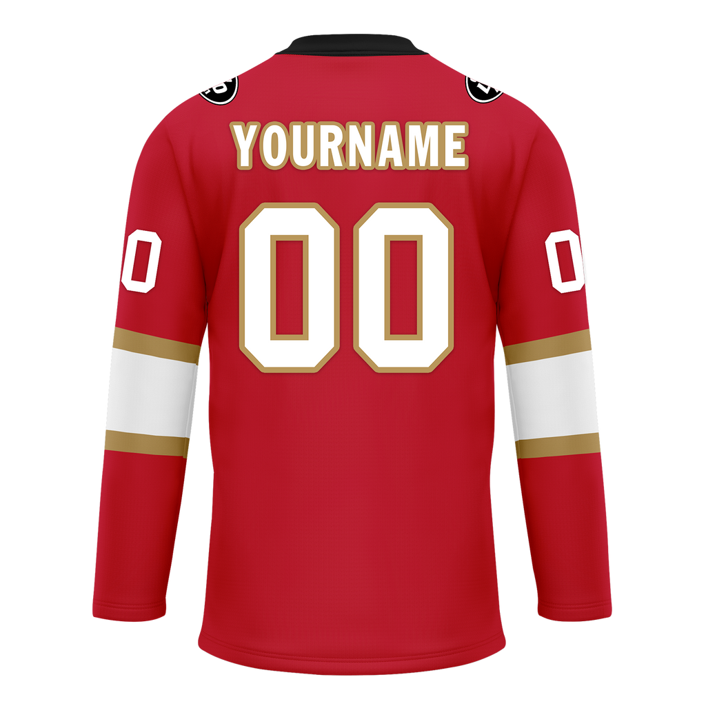 Custom Red White Personalized Hockey Jersey HCKJ01-D0a70ae
