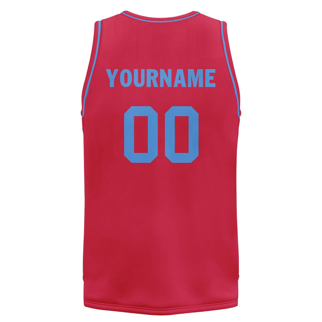 Custom Red Classic Style Sports Uniform Basketball Jersey BBJ01-D020105-23