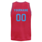 Custom Red Classic Style Sports Uniform Basketball Jersey BBJ01-D020105-23