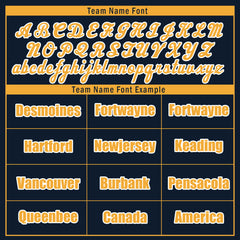 Custom Blue Yellow Jacket Bomber Full-Snap Varsity Letterman Personalized Jacket FZ005-D020255-6