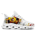 Custom Spain 2026 World Cup Sneakers DIY Country Flag Running Shoes Lightweight Sport Shoes Gift for Football Fans Personalized Team Name and Logo FN003-F025036-4