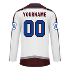 Custom White Red Personalized Hockey Jersey HCKJ01-D0a70ea