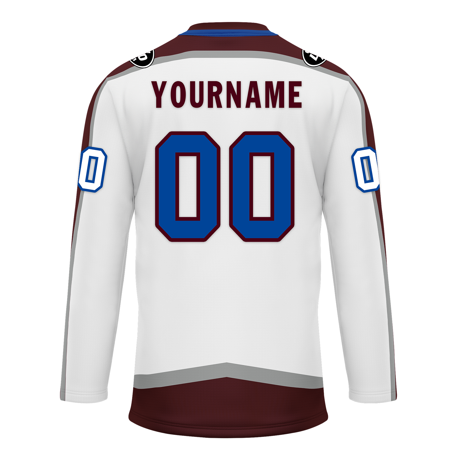 Custom White Red Personalized Hockey Jersey HCKJ01-D0a70ea