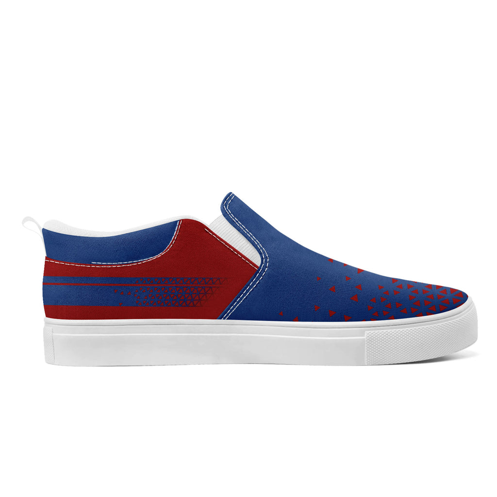 Custom Canvas Sneakers Personalized Slip On Shoes FN071-E023042-3