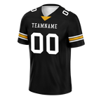 Custom Black Classic Style Personalized Authentic Football Jersey FBJ02-bd0a70a8