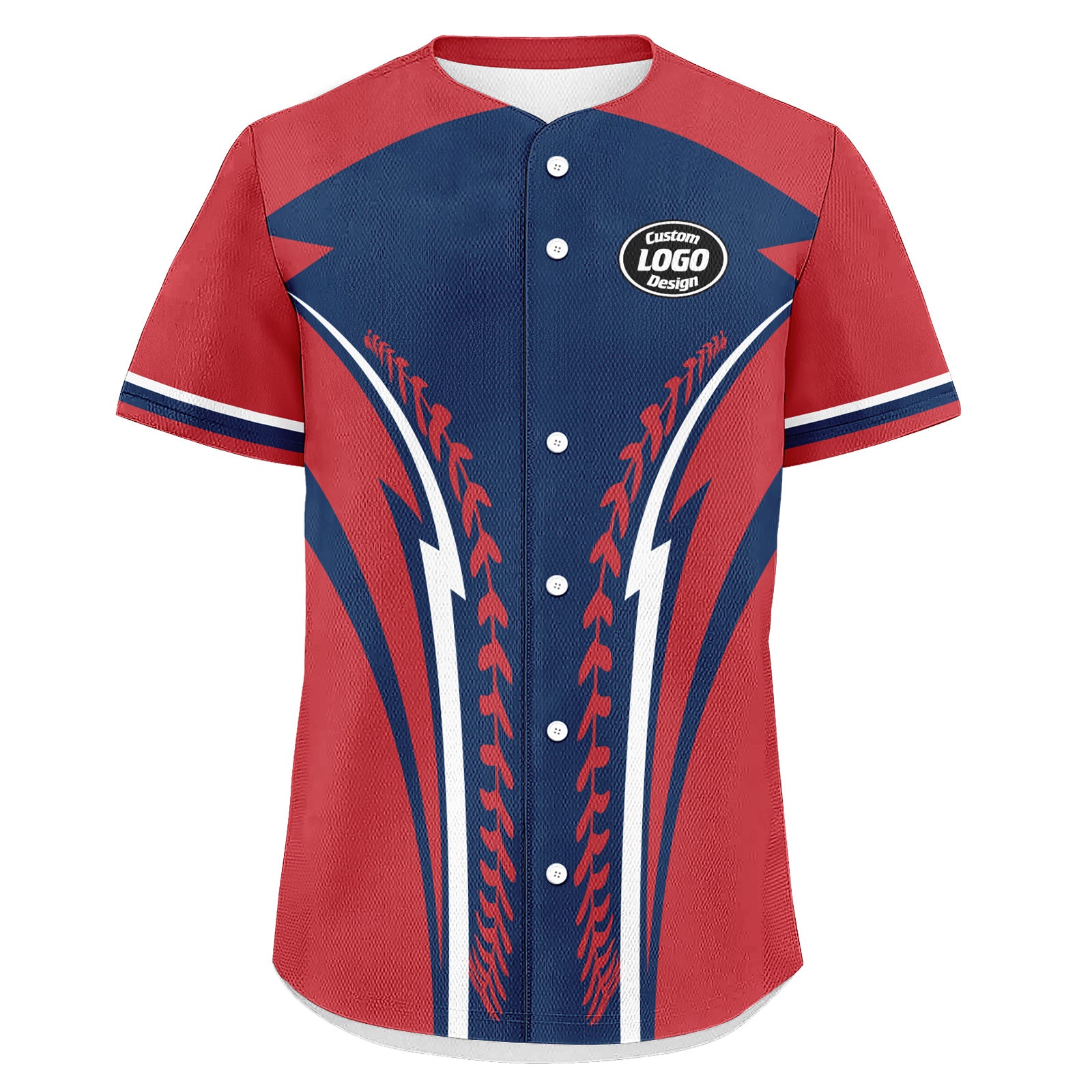 Custom Personalized Authentic Baseball Jersey BSBJ01-E023019-5