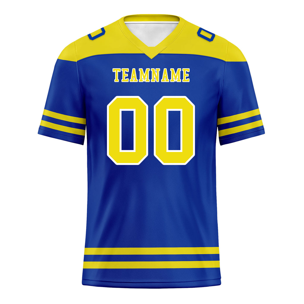 Custom Los Angeles Personalized Authentic Football Jersey FBJ02-E0607-29