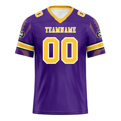 Custom Purple Minnesota Personalized Authentic Football Jersey FBJ02-D025033-15