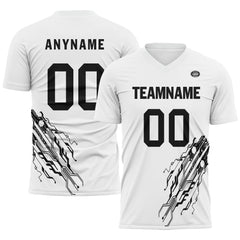 Custom White Soccer Sets Jersey Personalized SCJ101-D28020