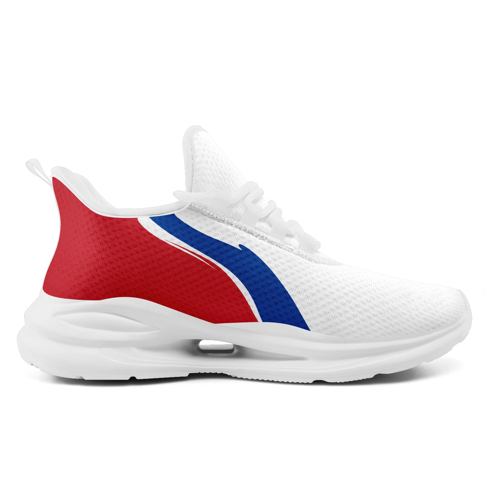 Custom South Korea 2026 World Cup Sneakers DIY Country Flag Running Shoes Lightweight Sport Shoes Gift for Football Fans Personalized Team Name and Logo FN079-F009131-2