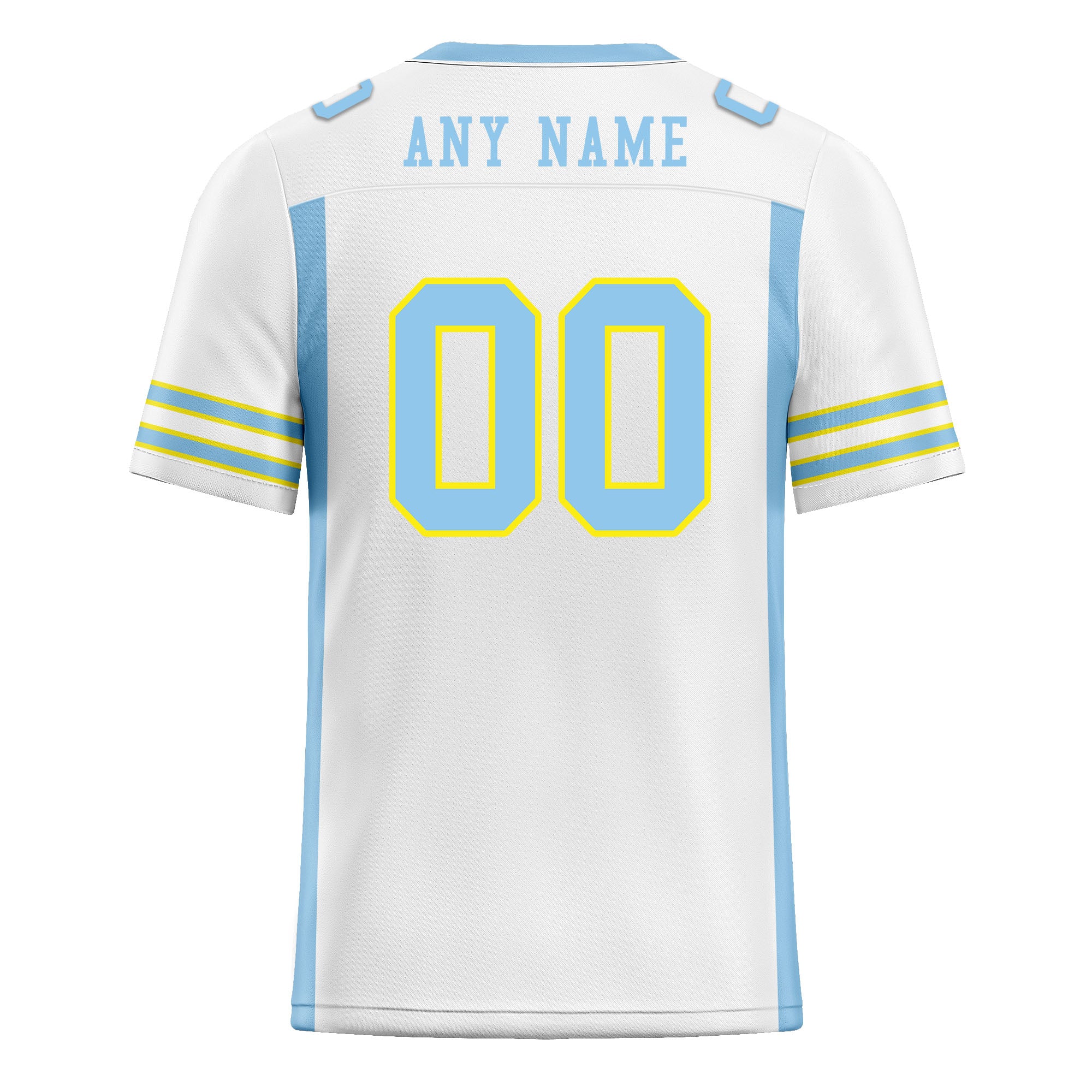 Custom White Red Striped Sleeves Personalized Authentic Football Jersey FBJ02-D06058