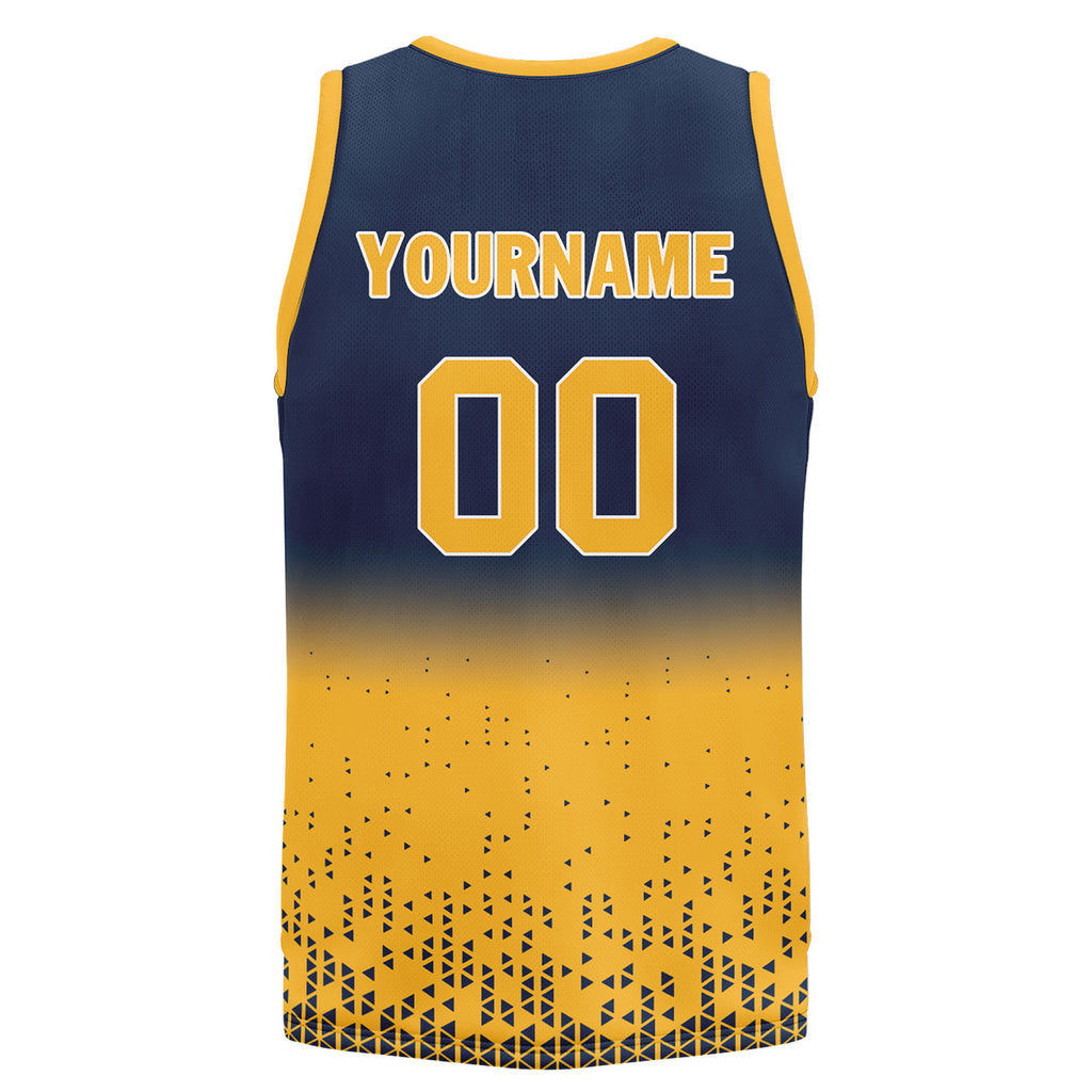 Custom Blue Yellow Fade Fashion Sports Uniform Basketball Jersey BBJ01-D020102-6