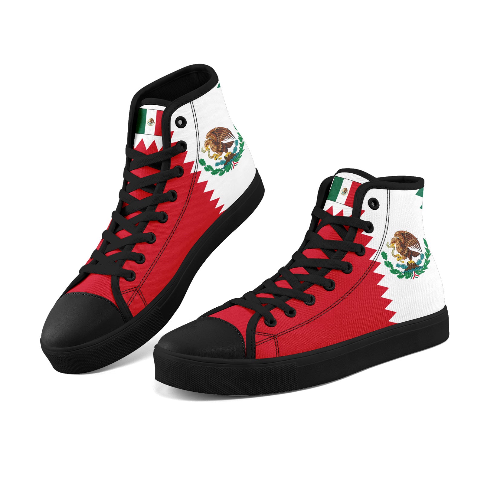 Custom 2026 World Cup Mexico Sneakers DIY Country Flag Running Shoes Lightweight Sport Shoes Gift for Football Fans Personalized Team Name and Logo FN024-F023059-3
