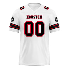 Custom White Houston Personalized Authentic Football Jersey FBJ02-D020256-27