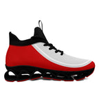 Custom Red Gray Maxsoul Shoes Personalized Sneaker FN030XD-D020388-21
