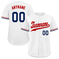 Custom White Classic Style Red Personalized Authentic Baseball Jersey BSBJ01-bd0faaa