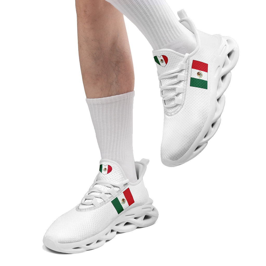 Custom 2026 World Cup Mexico Sneakers DIY Country Flag Running Shoes Lightweight Sport Shoes Gift for Football Fans Personalized Team Name and Logo FN003-F023045-2