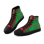 Custom Morocco 2026 World Cup Sneakers DIY Country Flag Running Shoes Lightweight Sport Shoes Gift for Football Fans Personalized Team Name and Logo FN024-F009090-4