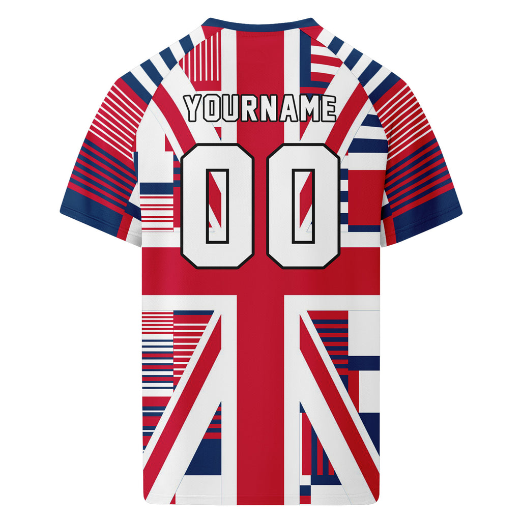 Custom England 2026 World Cup Football Shirt Customized Soccer Jersey for Fans Add Your Name & Number FZ190-F023109-5