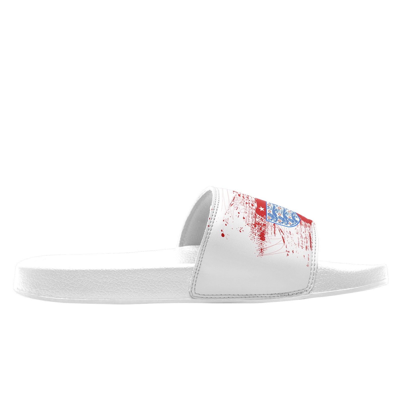 Custom England 2026 World Cup Sneakers DIY Country Flag Running Shoes Lightweight Sport Shoes Gift for Football Fans Personalized Team Name and Logo FN056-F020033-3