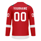 Custom Red White Personalized Hockey Jersey HCKJ01-D0a70ac