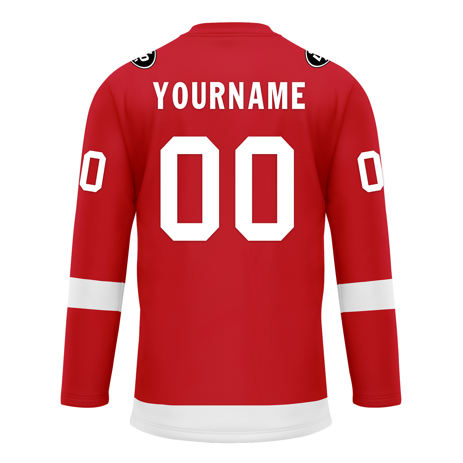 Custom Red White Personalized Hockey Jersey HCKJ01-D0a70ac