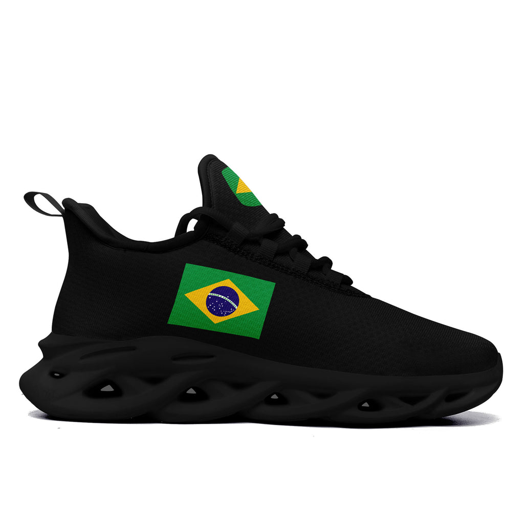 Custom 2026 World Cup Brazil Sneakers DIY Country Flag Running Shoes Lightweight Sport Shoes Gift for Football Fans Personalized Team Name and Logo FN003-F027045-3