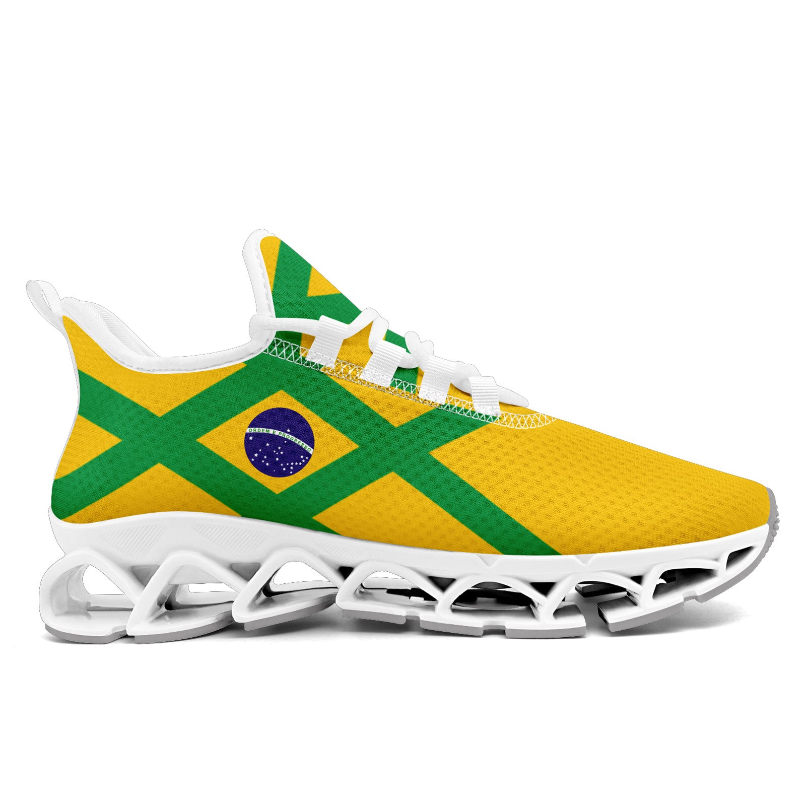 Custom 2026 World Cup Brazil Sneakers DIY Country Flag Running Shoes Lightweight Sport Shoes Gift for Football Fans Personalized Team Name and Logo FN003XD-F027047-4