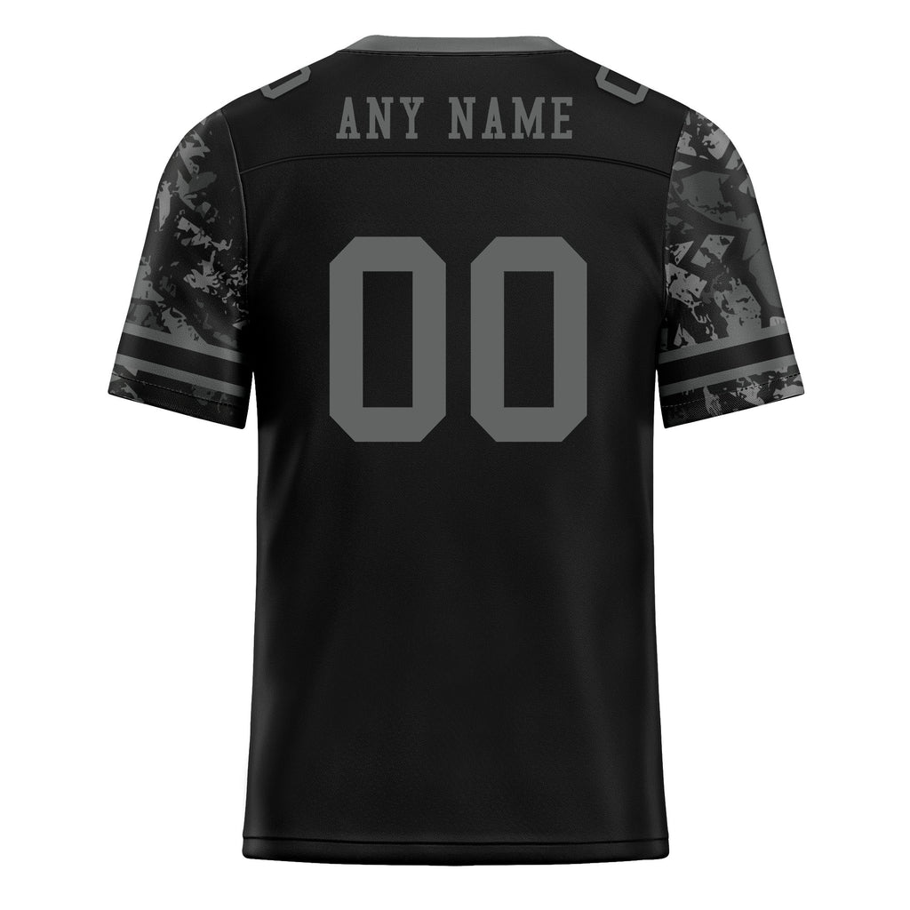Custom Camo Personalized Authentic Football Jersey FBJ02-D06126